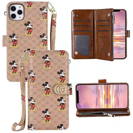 ルイヴィトン iphone16 pro手帳ケース革