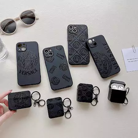 Versace iPhone 14Proエアポッドプロ保護ケース