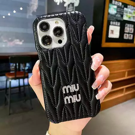 iphone13 保護ケース Miumiu