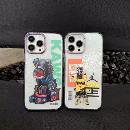 カウズ kaws ポリカーボネート iphone 15 plus ブランド 薄型 アイフォーン 16pro max カウズ kaws 透明 アイホン 14 アイフォン 14pro max エアジョーダン 携帯ケース ブランドロゴ ピカチュウ セサミストリート 新登場 人気 かわいい ファッション 販売 アニメ風