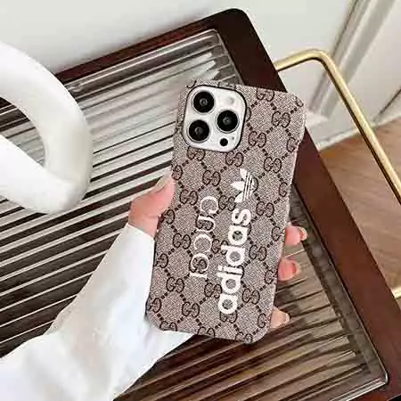 アイホン12promax12miniカバーAdidas革製