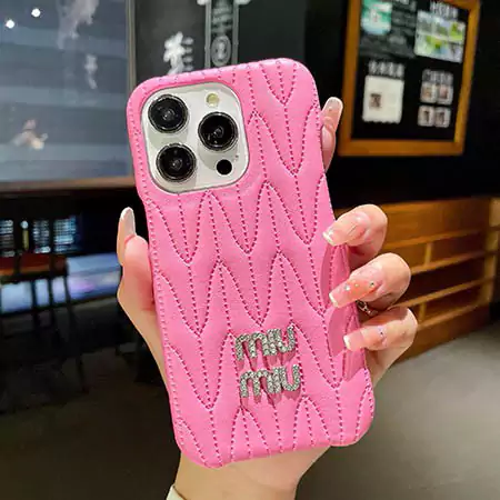 ミュウミュウケースiPhone 12promax12合わせ易い