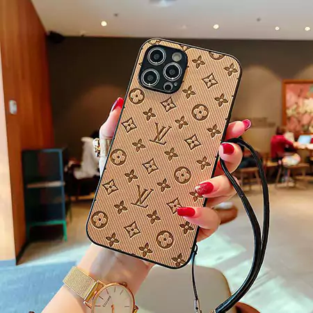 LV iPhone 11promax11pro11スマホケース手首ストラップ付き