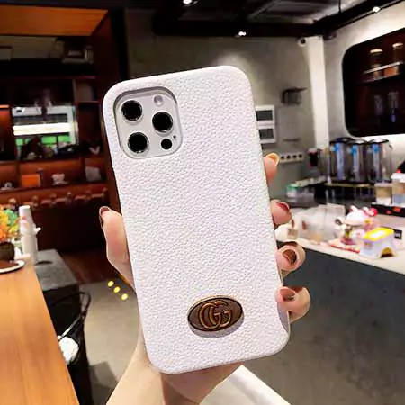 ロゴ付き グッチ ケース iPhone 12Pro12