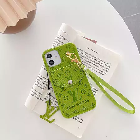 ビトン 手首ストラップ付きアイフォン 14promax カバー