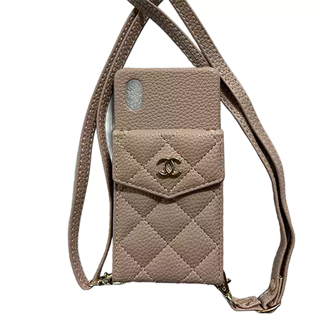 シャネルXperia 10 V/10 VI/10 IV ケース 皮革素材 背面カードケース  SC24061805|スーパー コピー 安全 な サイト