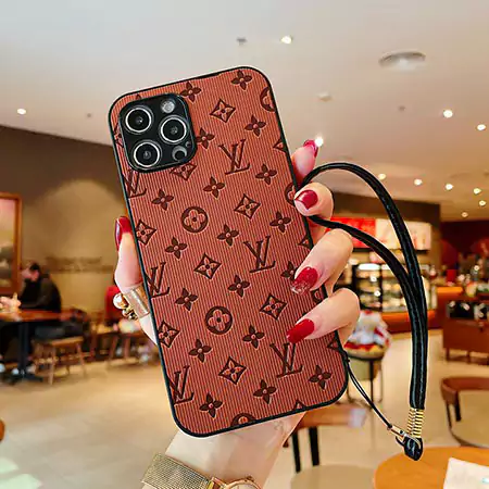 LV iPhone 11promax11pro11スマホケース手首ストラップ付き