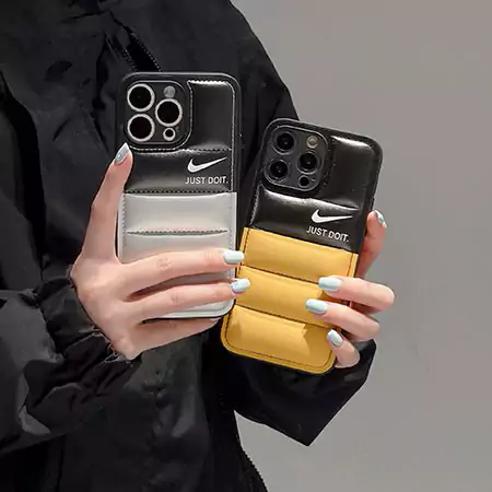 iphone 15 nike風 携帯ケース 革