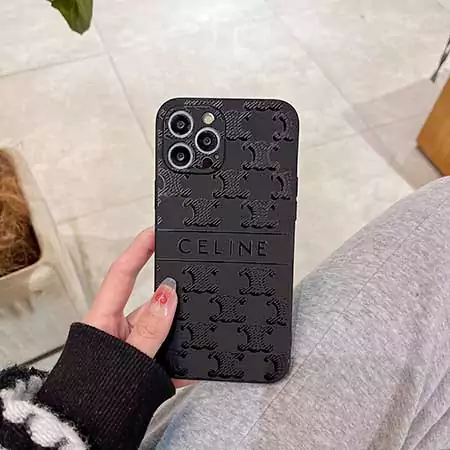 セリーヌスマホケースブランド セリーヌiphone16/16proケース 黒 激安 人気SC22031435