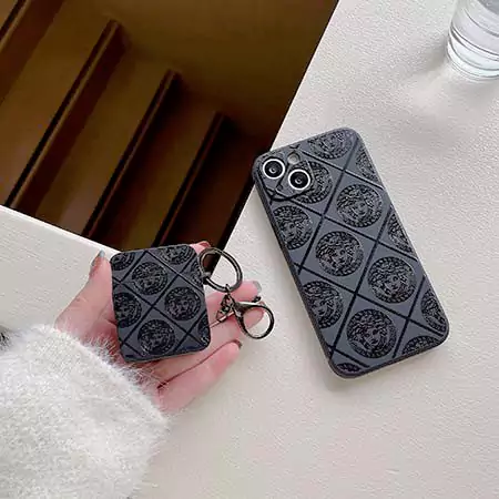 iPhone AirPods セットversaceケースアイフォン 12Pro12