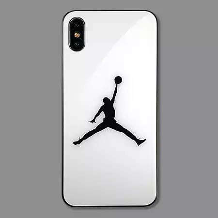 ガラス背面 iphonexrxsカバー Jordan