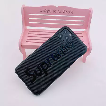 シュプリーム iphone12pro max ケース 型押し