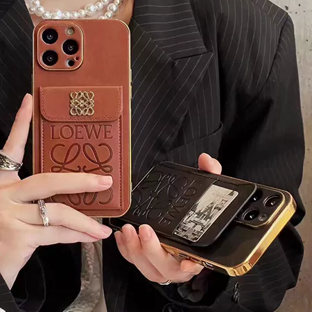 ロエベ iphone17ケース メッキ加工
