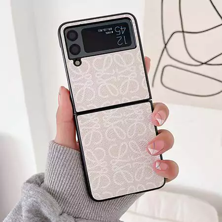 ハイブランド ロエベ  Galaxy Z Flip5/4/3ケース