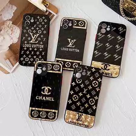 光沢感 保護ケース アイフォーン12mini chanel