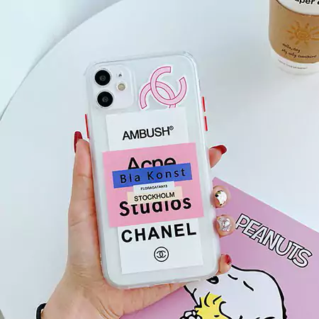 iphone16ケース 透明 chanel