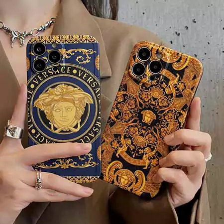 ハイブランド Versace ヴェルサーチ 人気 iphone16 pro max ケース  カバー  シリコン 薄型 ブランドロゴ ヴェルサーチ スマホケースSC23030227