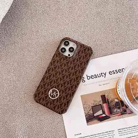 高質革貼mkスマホケース