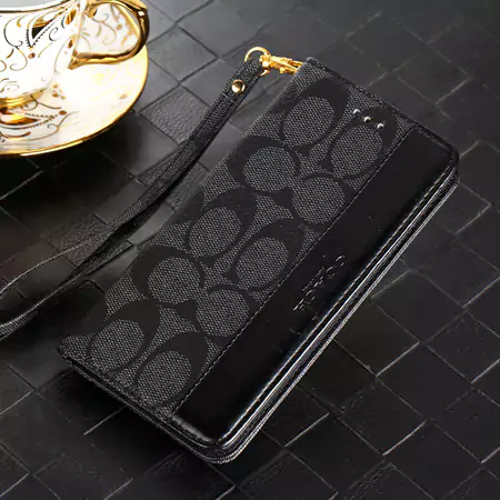 手帳型 コーチ iPHONE11pro maxカバー