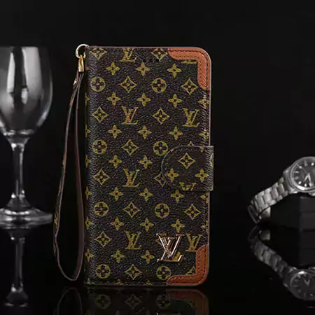 ヴィトン柄 iphone15スマホケース手帳