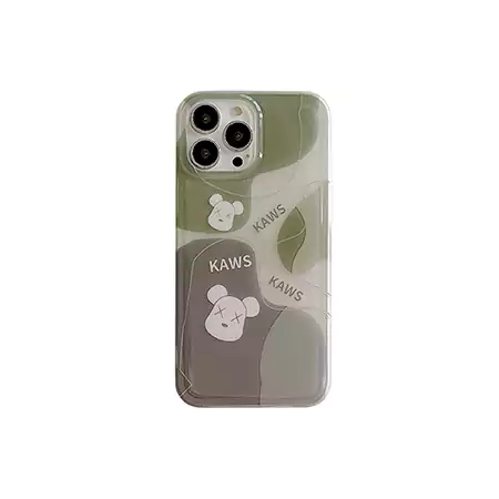 光沢感 kaws スマホケース アイフォーン13 pro max13pro