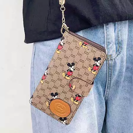グッチ ディズニー iphone16ケース 手帳型
