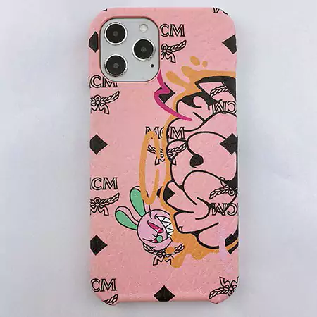 MCM 落書き アニメ風 エムシーエム アイフォン16/16Pro/16Promax スマホケース ブランド字母プリント 可愛い うさぎ柄Galaxy S24/S24Plus/S24 Ultra 保護ケース SC21060113|スーパー コピー 安全 な サイト