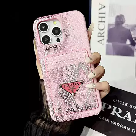 PRADA iphone16カバー PUレザー