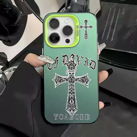 chrome hearts iphone16 proケース レンズ保護