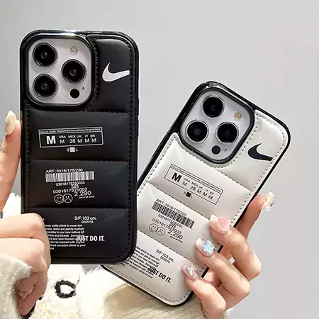 ダウンジャケット風iphone16ケース nike