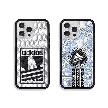 Adidas iphone16カバー スポーツ風