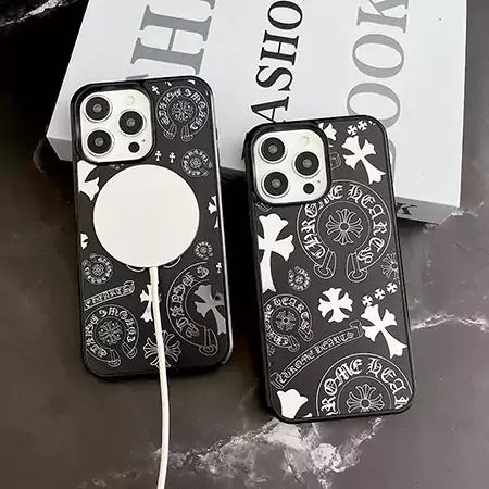 クロームハーツマークiphone 16 pro maxケース