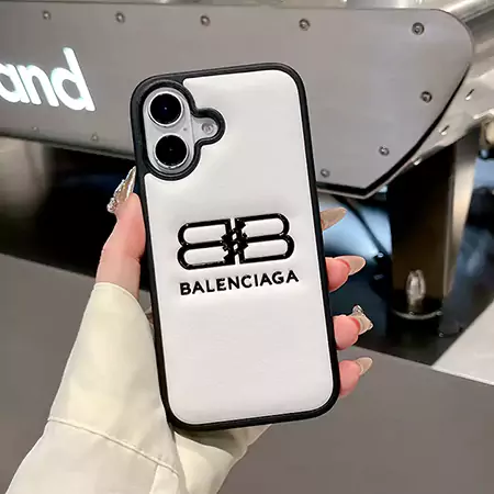 Balenciaga iphone16ケースホットプレスレザー