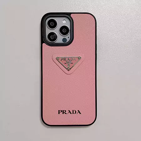 prada iphone16 proケース ブラック ピンク ホワイト