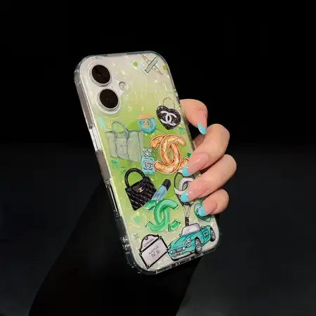 香奈儿風 iPhone16 ケース