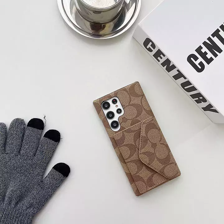 カード収納Coachスマホケースiphone16