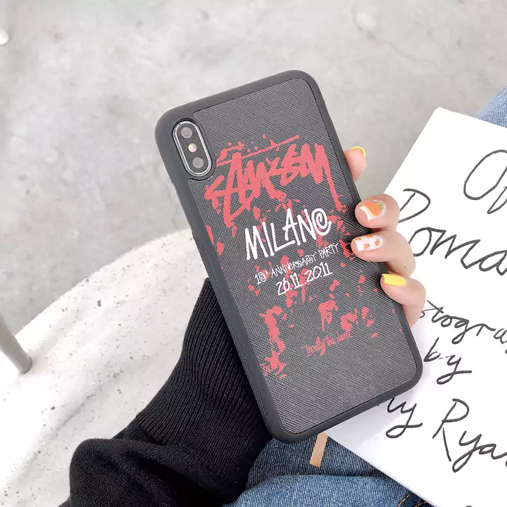 おしゃれgalaxy s9s8 plusカバー Stussy