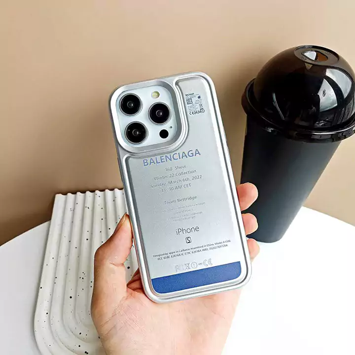 新作の バレンシアガ風 iPhone16pro maxケース