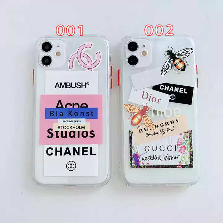 iphone16ケース 透明 chanel
