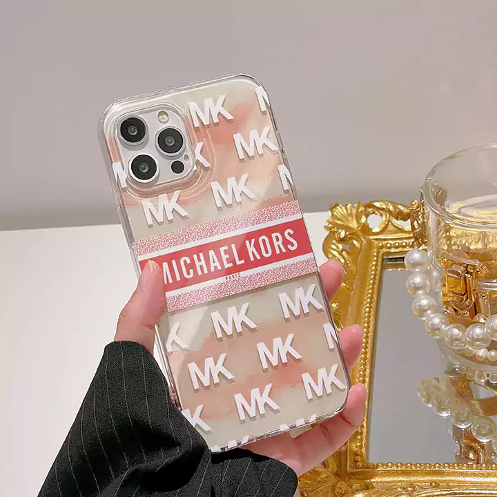 マイケルコース iPhone16/16ProMaxケース グラデーションシグネチャー柄 マイケル・コース ロゴプリントロゴプリント MICHAEL KORSマイケルコーススマホケース個性的 オシャレ 2色SC22083141