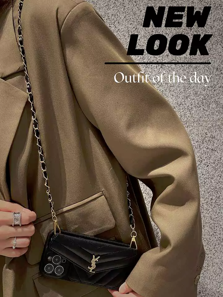 サンローラン iPhone16 ケース レディース