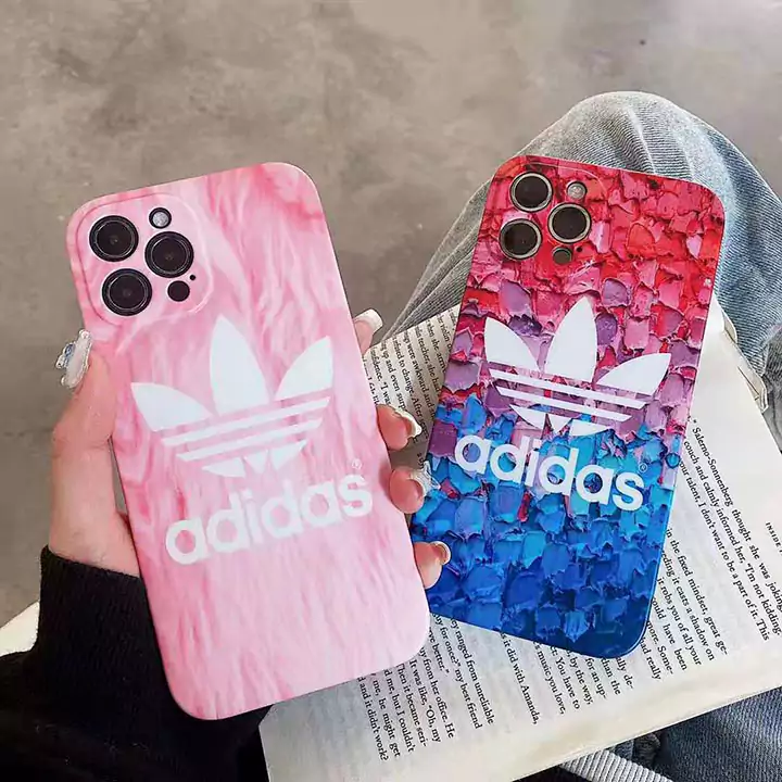 Adidas アイフォン x カバー ピンク