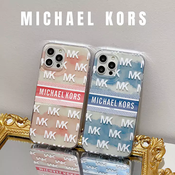 マイケルコース iPhone16/16ProMaxケース グラデーションシグネチャー柄 マイケル・コース ロゴプリントロゴプリント MICHAEL KORSマイケルコーススマホケース個性的 オシャレ 2色SC22083141