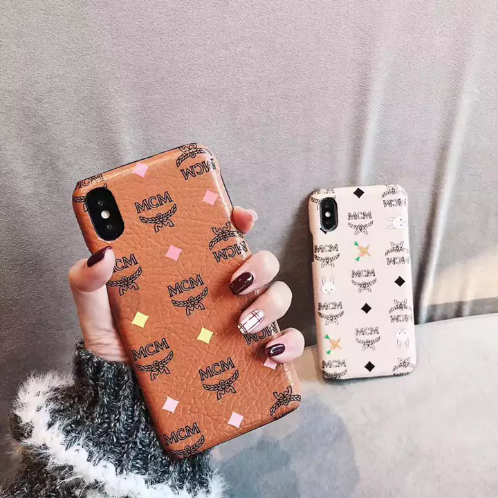 mcm iphonexs maxカバー 韓国風