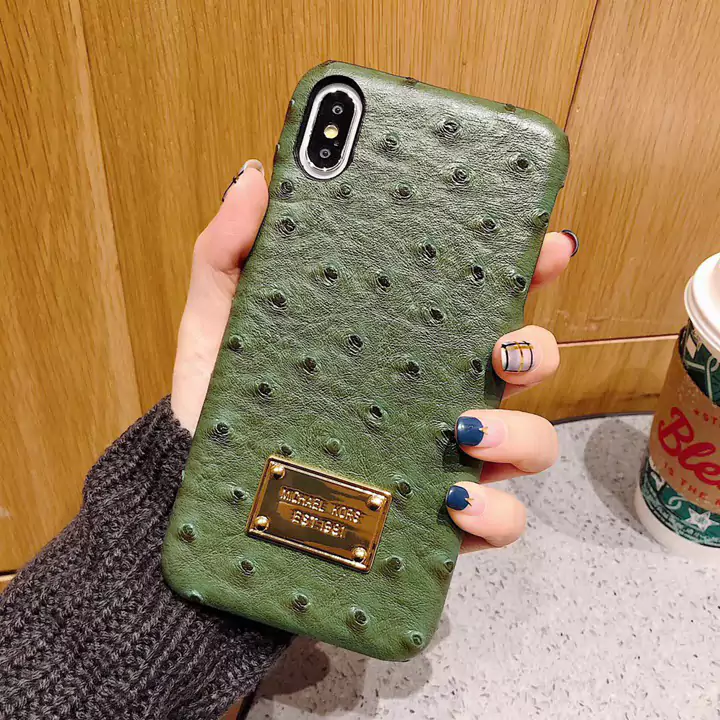 本革製 MK iphonexs