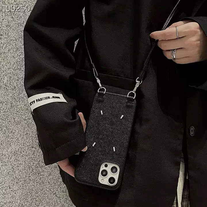 マルジェラiphone16 proケース ショルダー