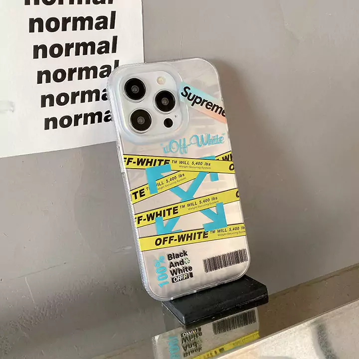 オフホワイトスマホケース