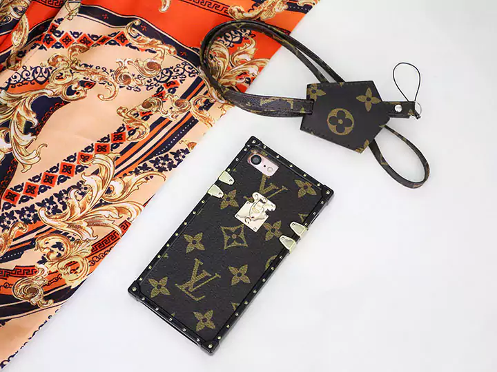 ビジネス風ケース iphone7 LV モノグラム柄付き