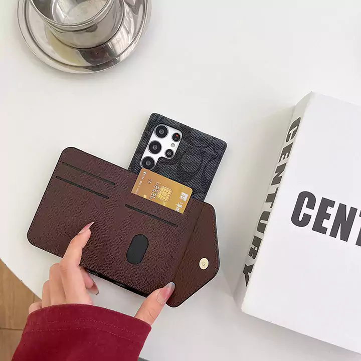 カード収納Coachスマホケースiphone16