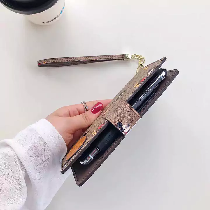 グッチ ミッキー iphone16ケース手帳